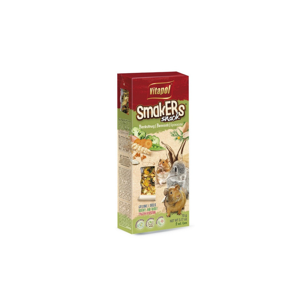 Vitapol Smakers dla gryzoni - brokułowy 2szt [1139]