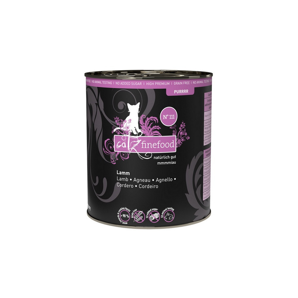 Catz Finefood Purrrr N.111 Jagnięcina puszka 800g