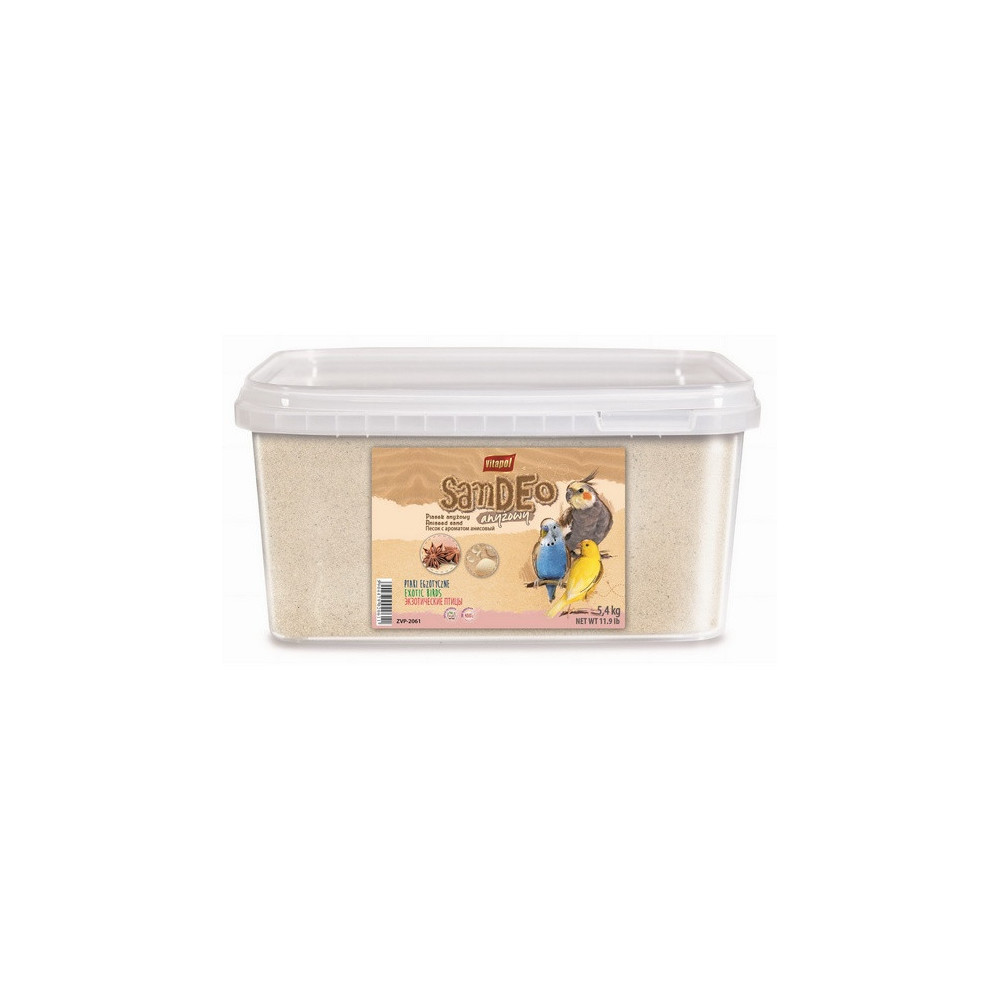 Vitapol Piasek z anyżem dla ptaków wiadro 3L / 5,4kg [2061]
