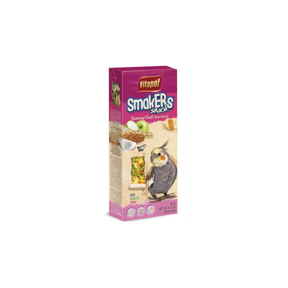 Vitapol Smakers dla nimfy - owocowy 2szt [2206]