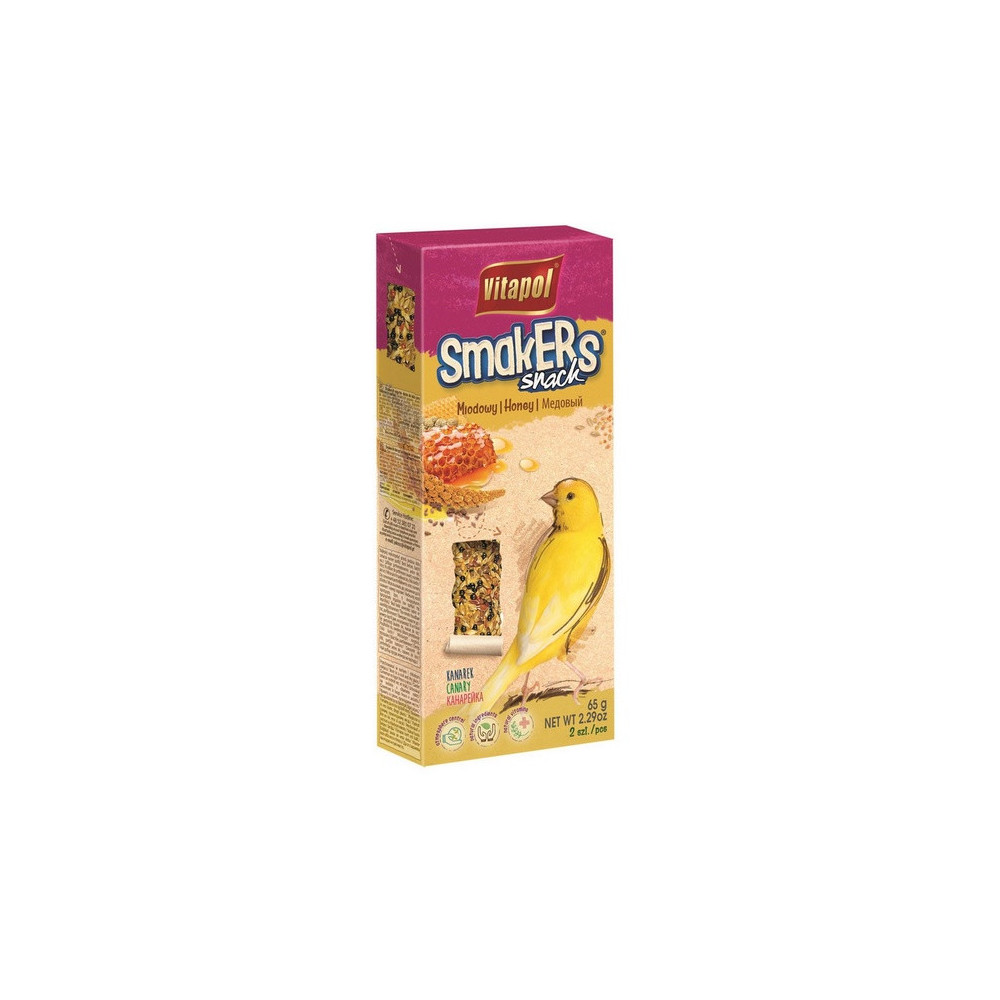 Vitapol Smakers dla kanarka - miodowy 2szt [2506]