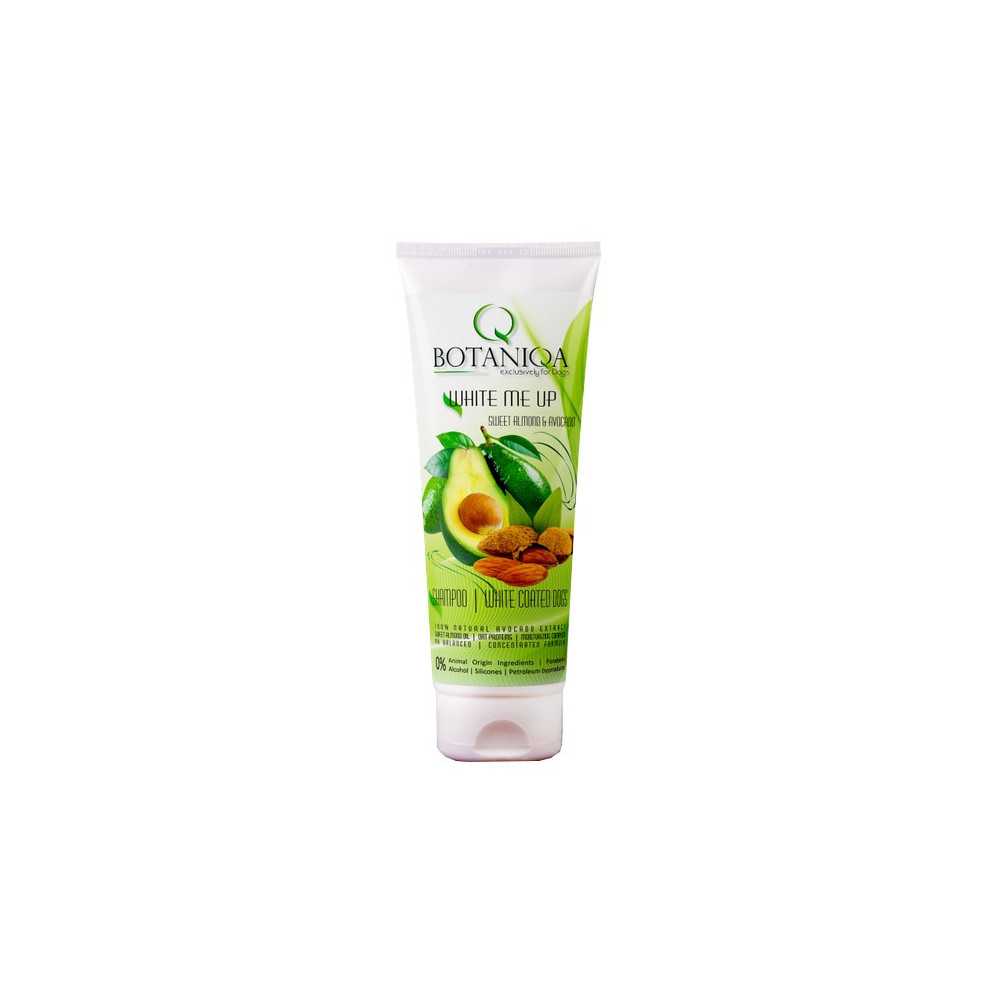 Botaniqa White Me Up Sweet Almond & Avocado Szampon - połysk i blask 250ml