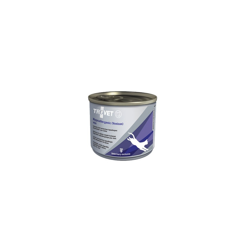 Trovet VRD Hypoallergenic Dziczyzna dla kota puszka 200g