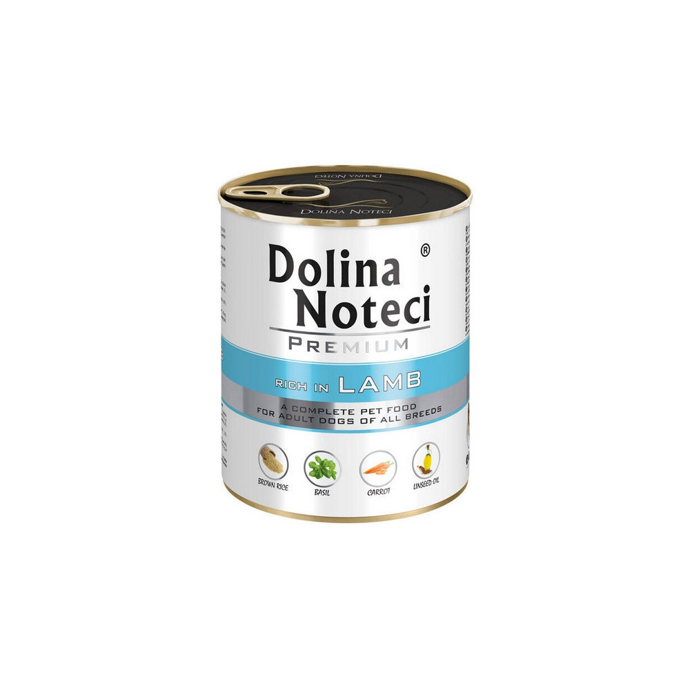 Dolina Noteci Premium Pies Jagnięcina puszka 800g