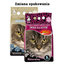 Miluś Premium żwir zbrylający bentonitowy 5L