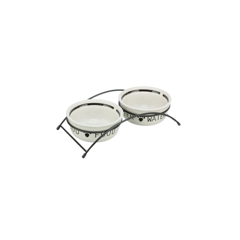 Trixie Miski ceramiczne 1,6L na stojaku [24642]