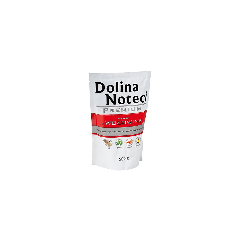Dolina Noteci Premium Pies Wołowina saszetka 500g