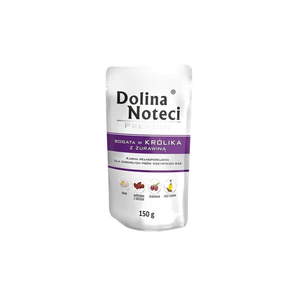 Dolina Noteci Premium Pies Królik i żurawina saszetka 150g