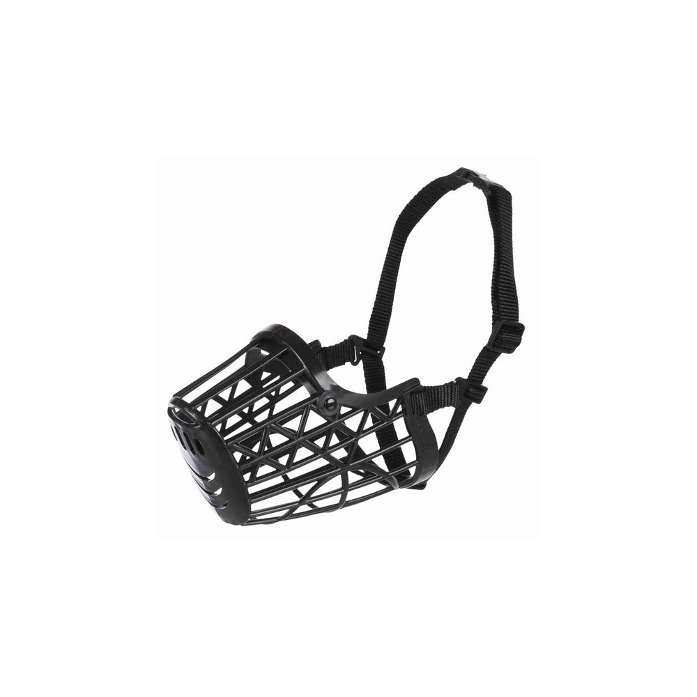 Trixie Kaganiec plastikowy dla psa rozmiar 1 (XS) czarny [17601]