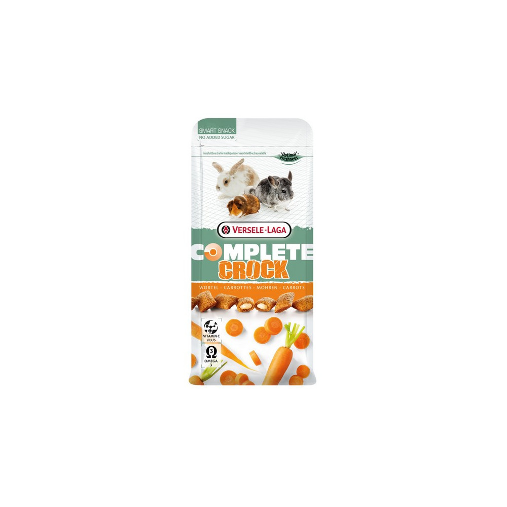 Versele-Laga Crock Complete Carrot przysmak z marchewką dla gryzoni 50g
