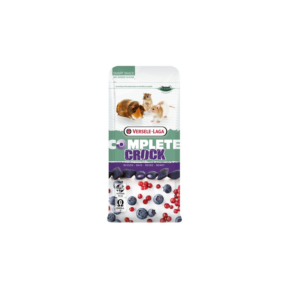 Versele-Laga Crock Complete Berry przysmak jagodowy dla gryzoni 50g