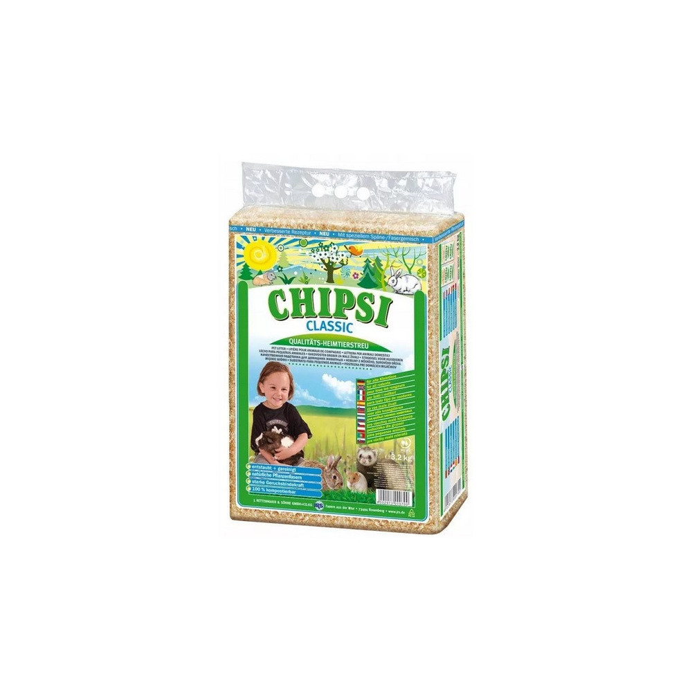 Chipsi Classic Ściółka 60L / 3,2kg