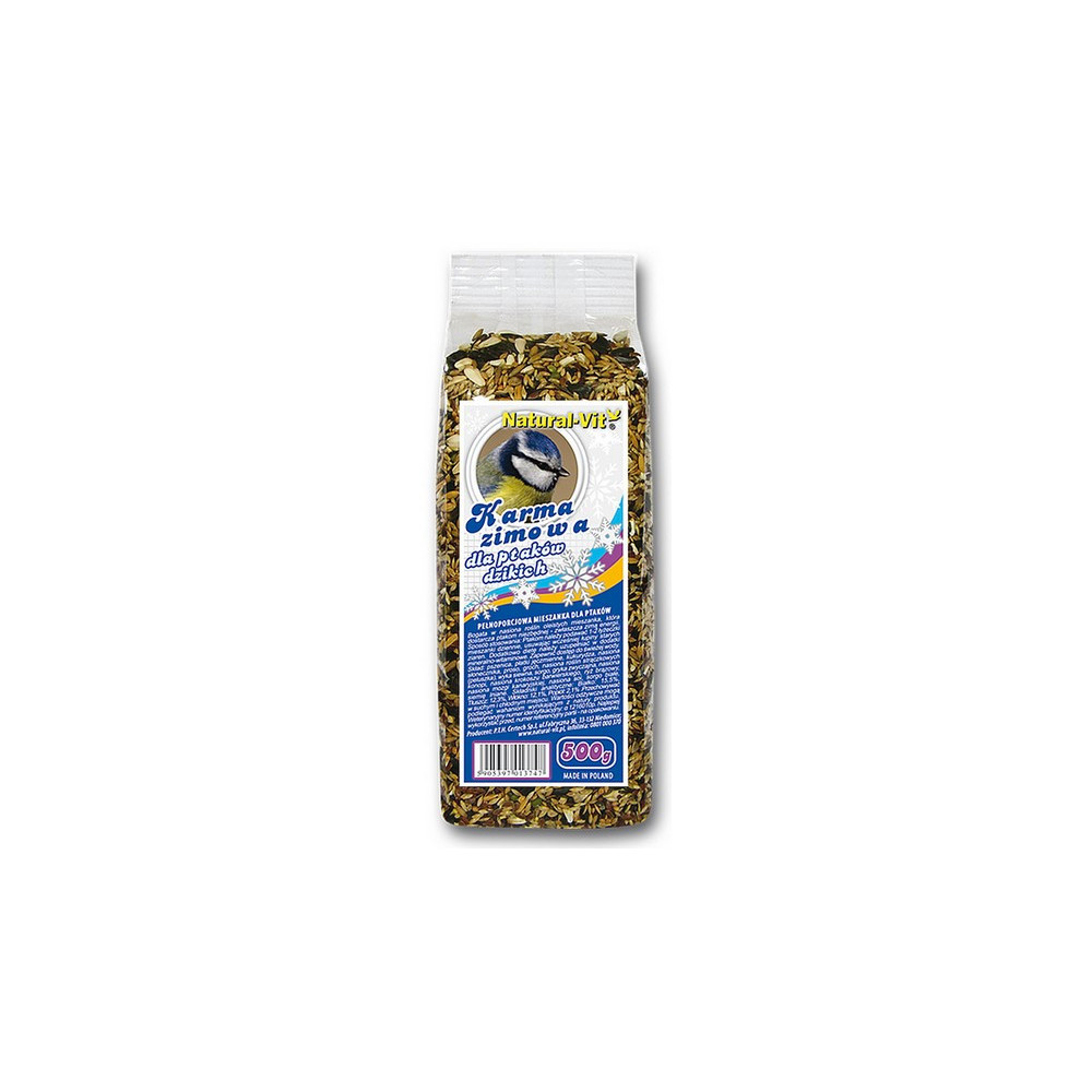 Natural-Vit Karma zimowa dla dzikich ptaków 500g