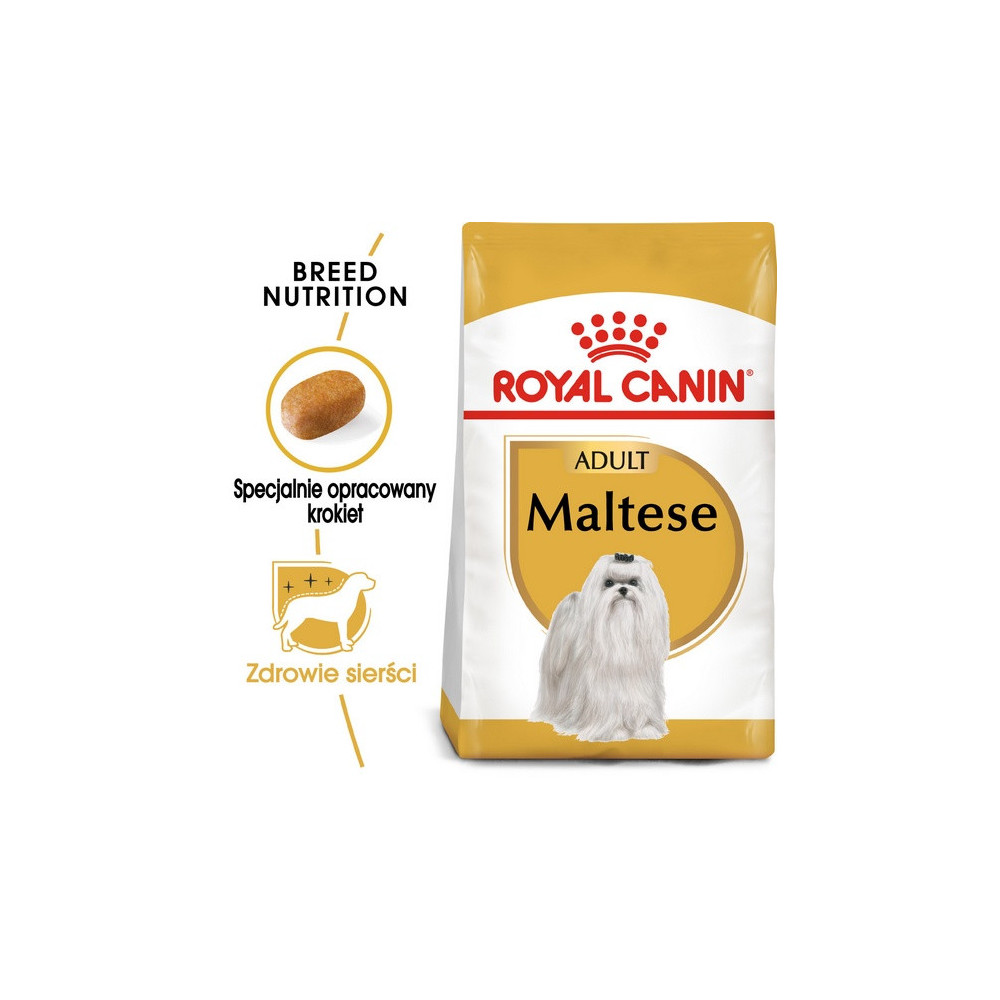 Royal Canin Maltese Adult karma sucha dla psów dorosłych rasy maltańczyk 1,5kg