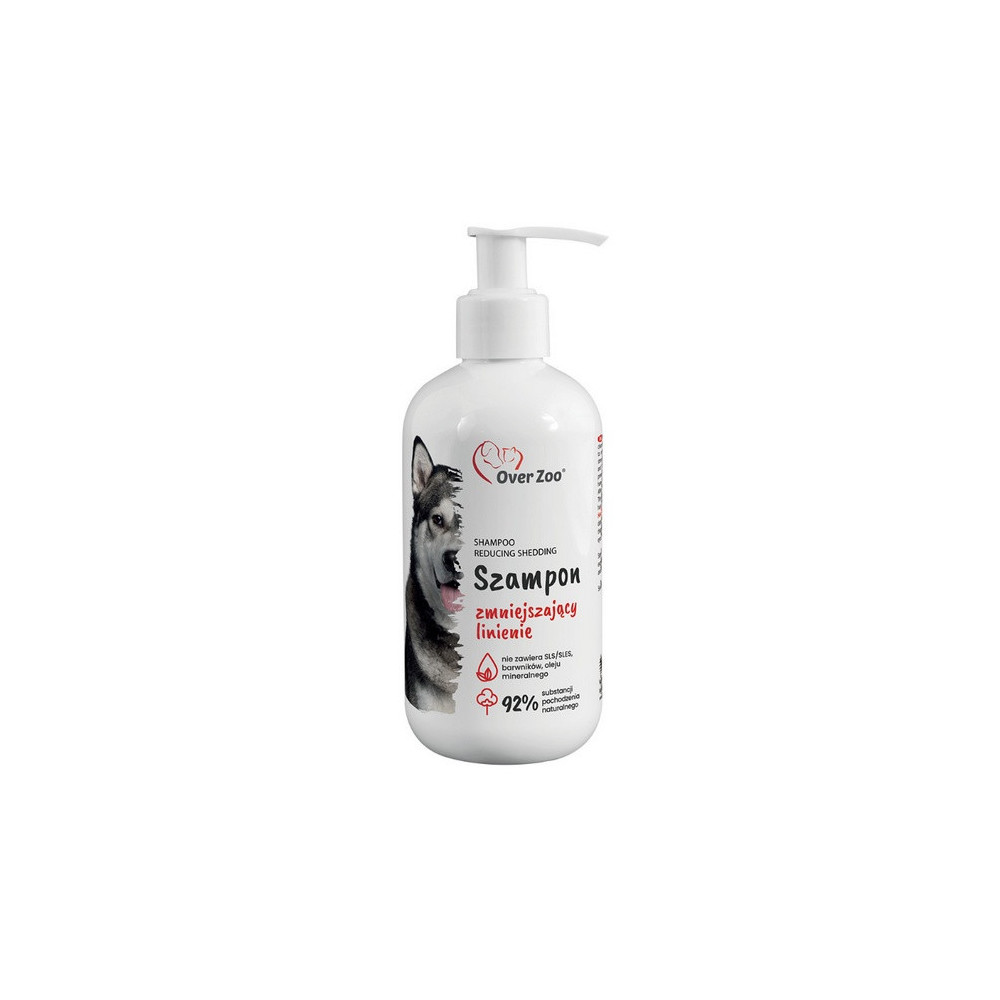 Over Zoo Szampon leczniczy zmniejszający linienie 250ml
