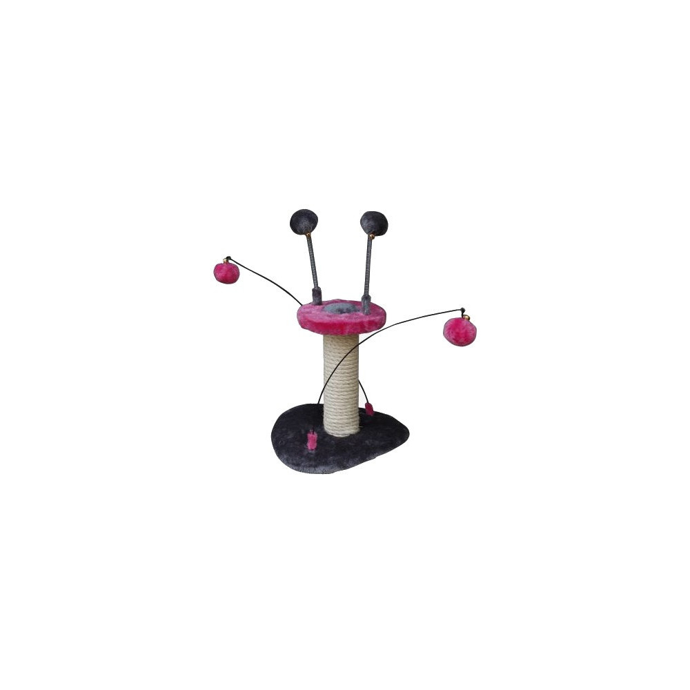 Yarro Drapak Mini UFO różowo-szary 23x24x25cm [Y1144]