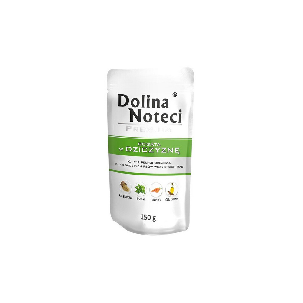 Dolina Noteci Premium Pies Dziczyzna saszetka 150g