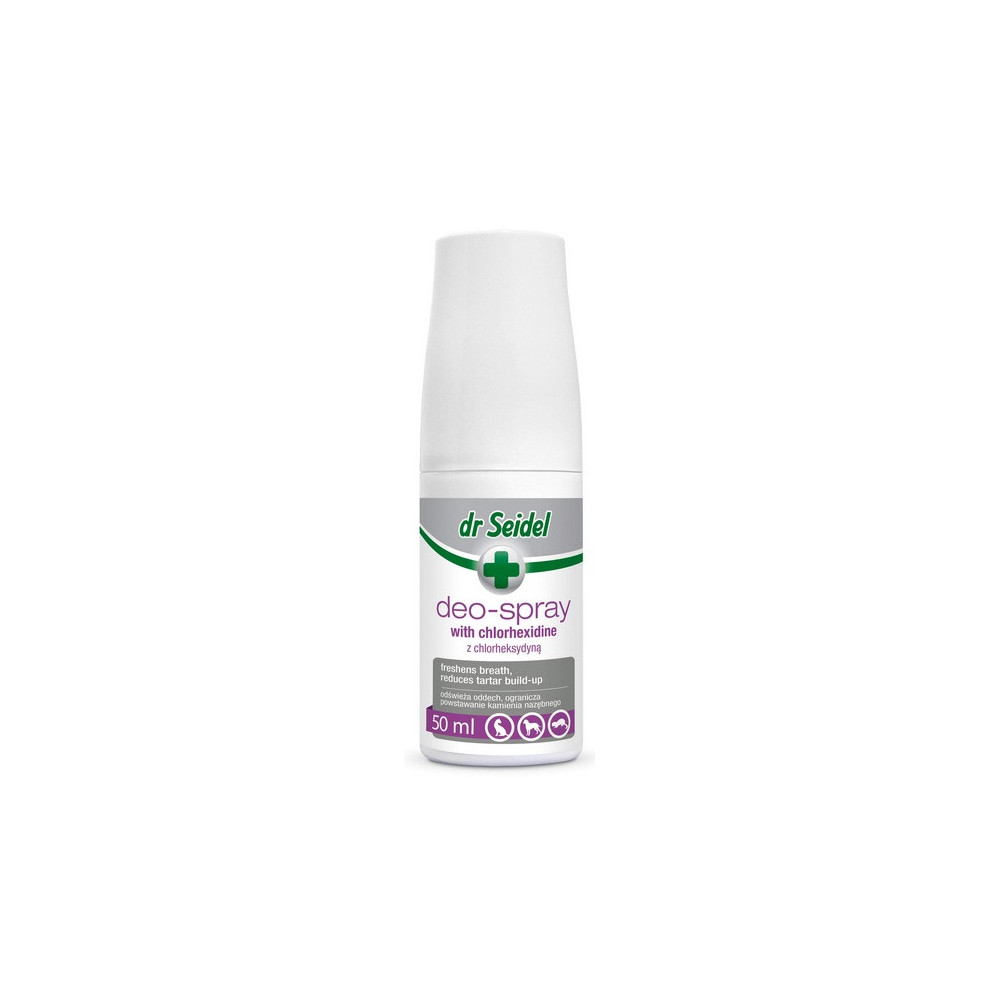 Dr Seidel Deo-Spray z chlorheksydyną - higiena jamy ustnej 50ml