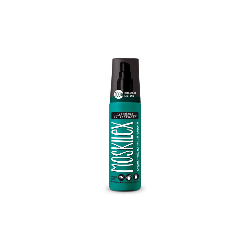 DermaPharm Moskilex 90ml - dla ludzi przeciw kleszczom, komarom i meszkom