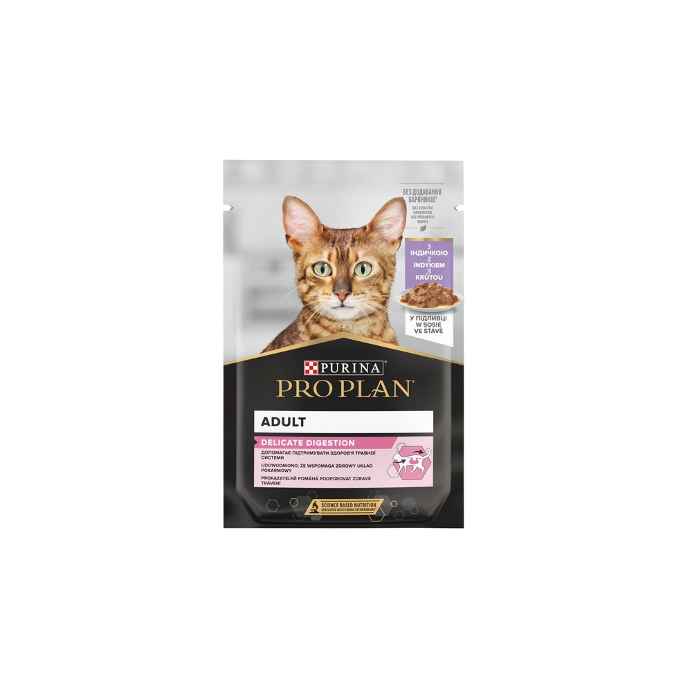 Purina Pro Plan Cat Delicate indyk saszetka 85g