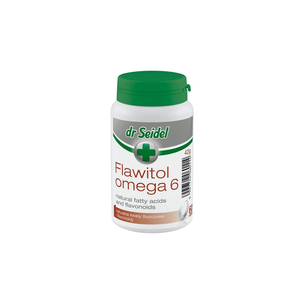 Dr Seidel Flawitol Omega 6 skóra i sierść - 60 kaps.