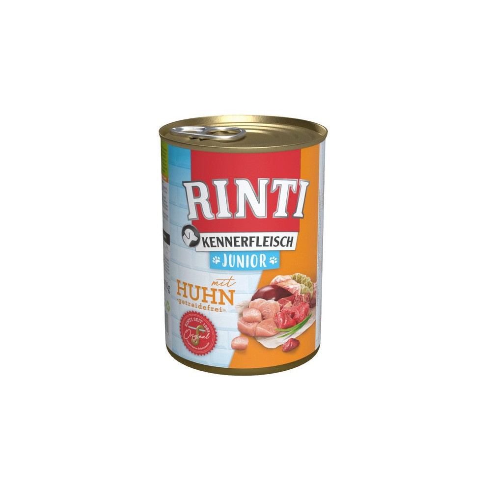Rinti Kennerfleisch Junior Huhn pies - kurczak puszka 400g