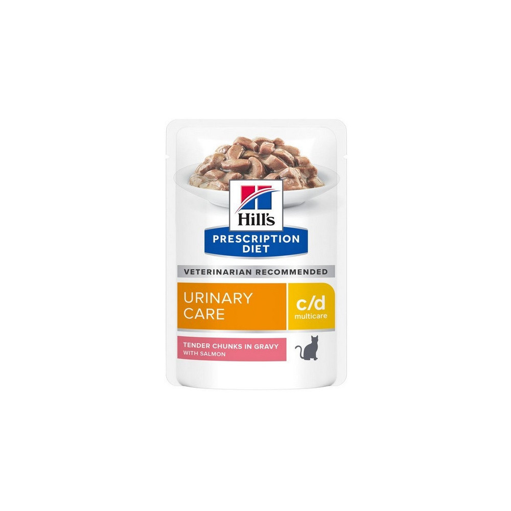 Hill's Prescription Diet c/d Feline z Łososiem saszetka 85g