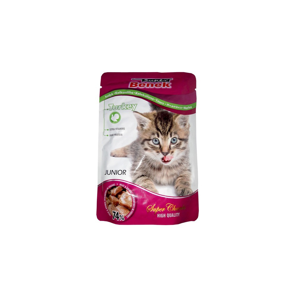 Super Benek saszetka Junior indyk w sosie 100g