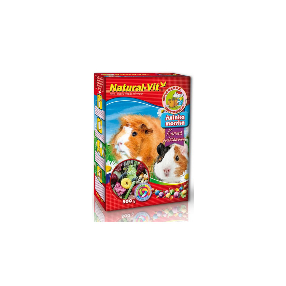 Natural-Vit Spichlerz Gryzonia - Świnka morska 500g