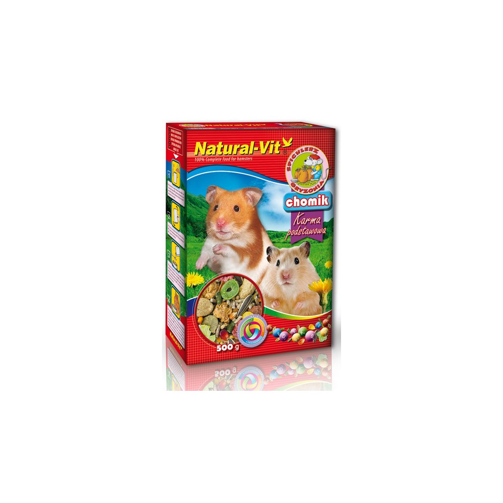 Natural-Vit Spichlerz Gryzonia - Chomik 500g
