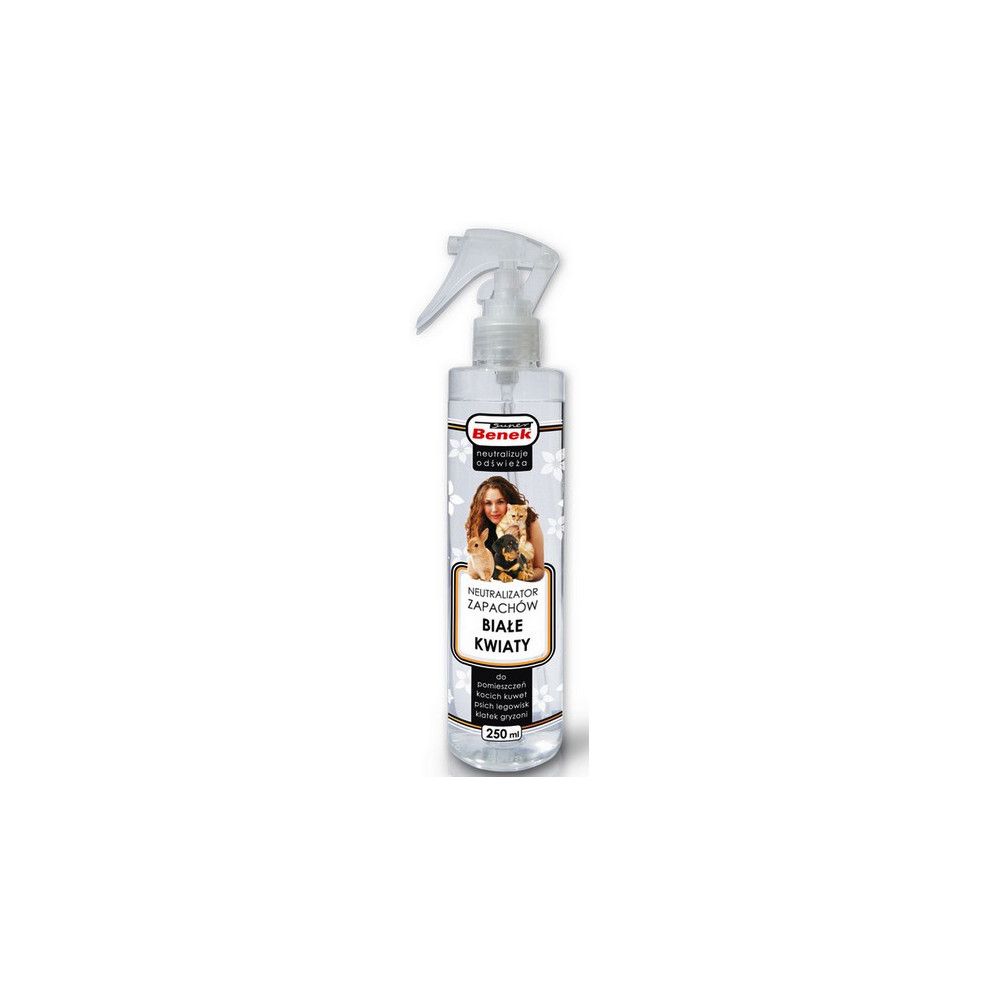 Super Benek Neutralizator Spray - Białe kwiaty 250ml