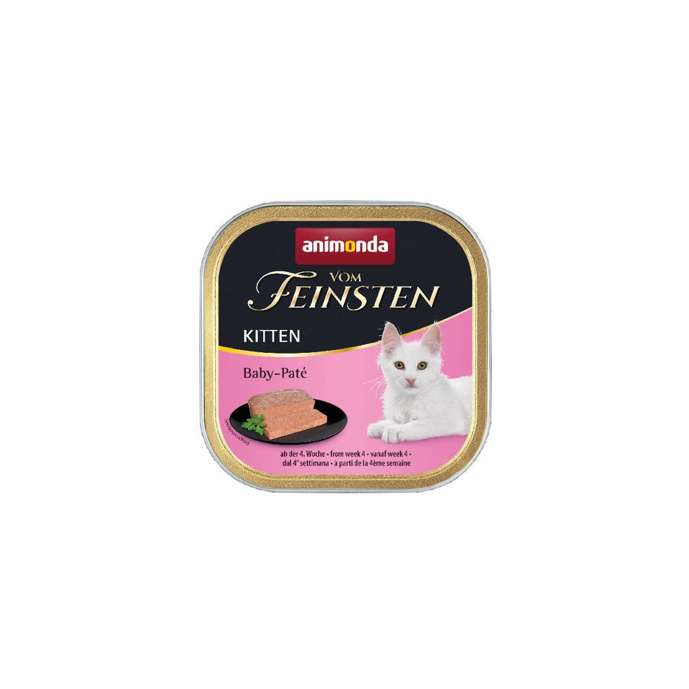 Animonda vom Feinsten Cat Kitten Baby Pate tacka 100g