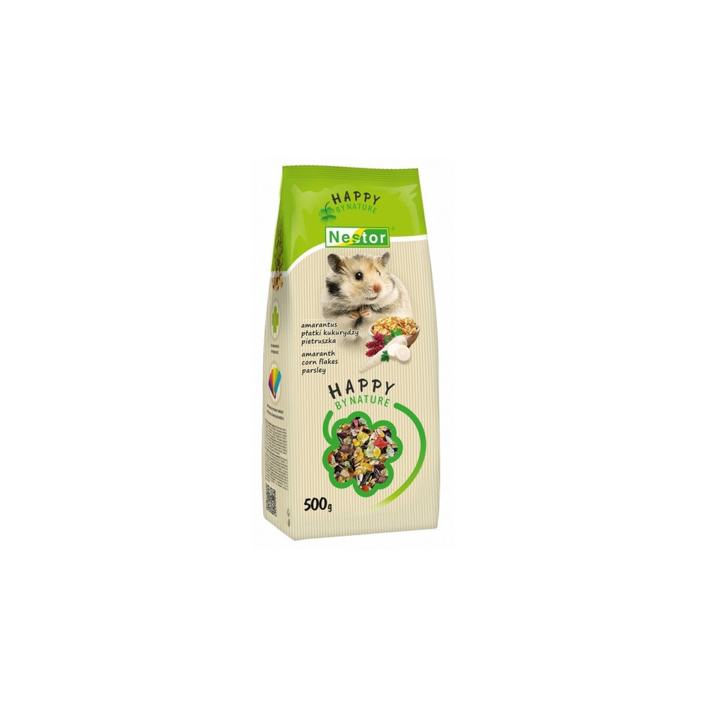 Nestor Pokarm Chomik amarantus, płatki kukurydzy 700ml