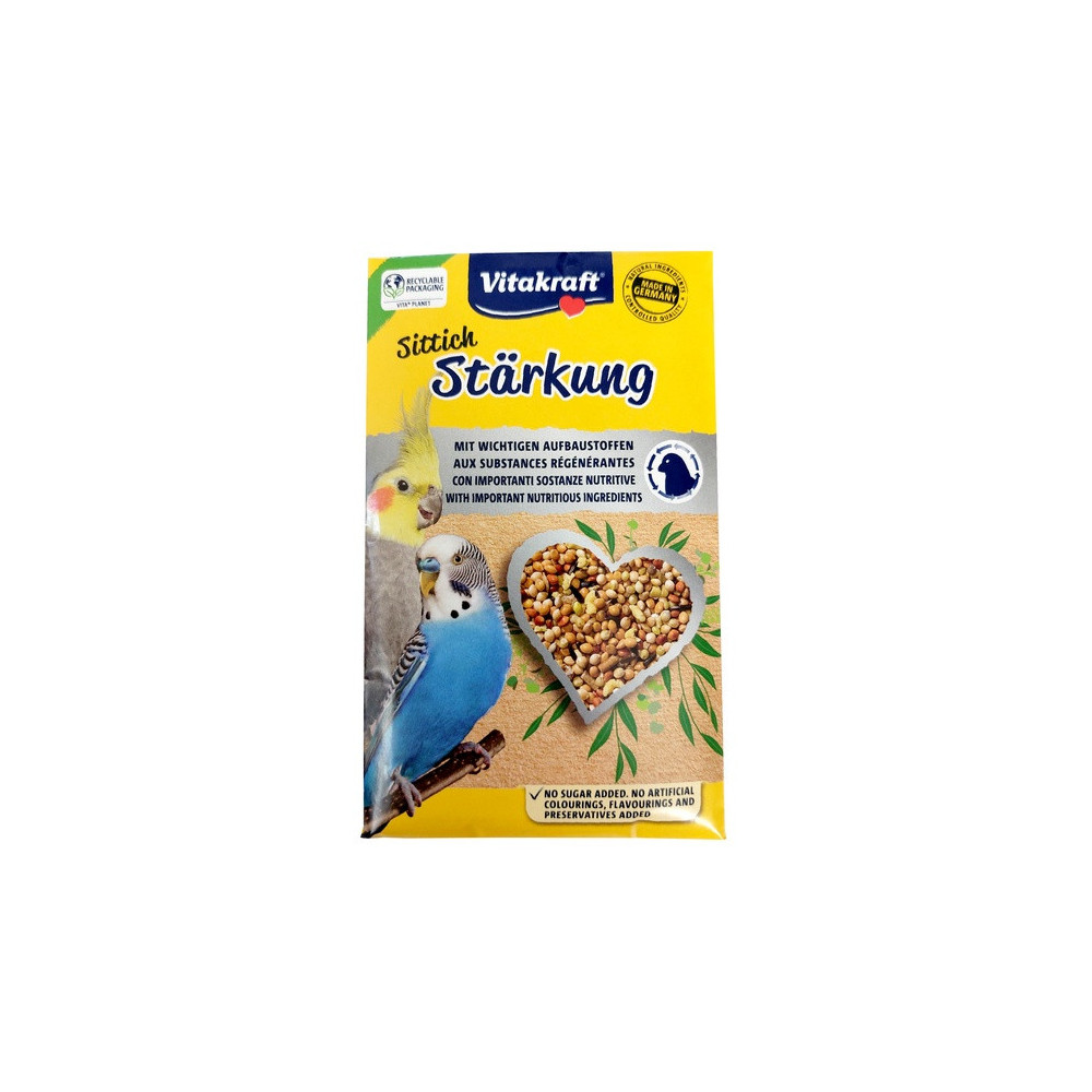 Vitakraft Sittich Starkung 30g - z biotyną na pierzenie