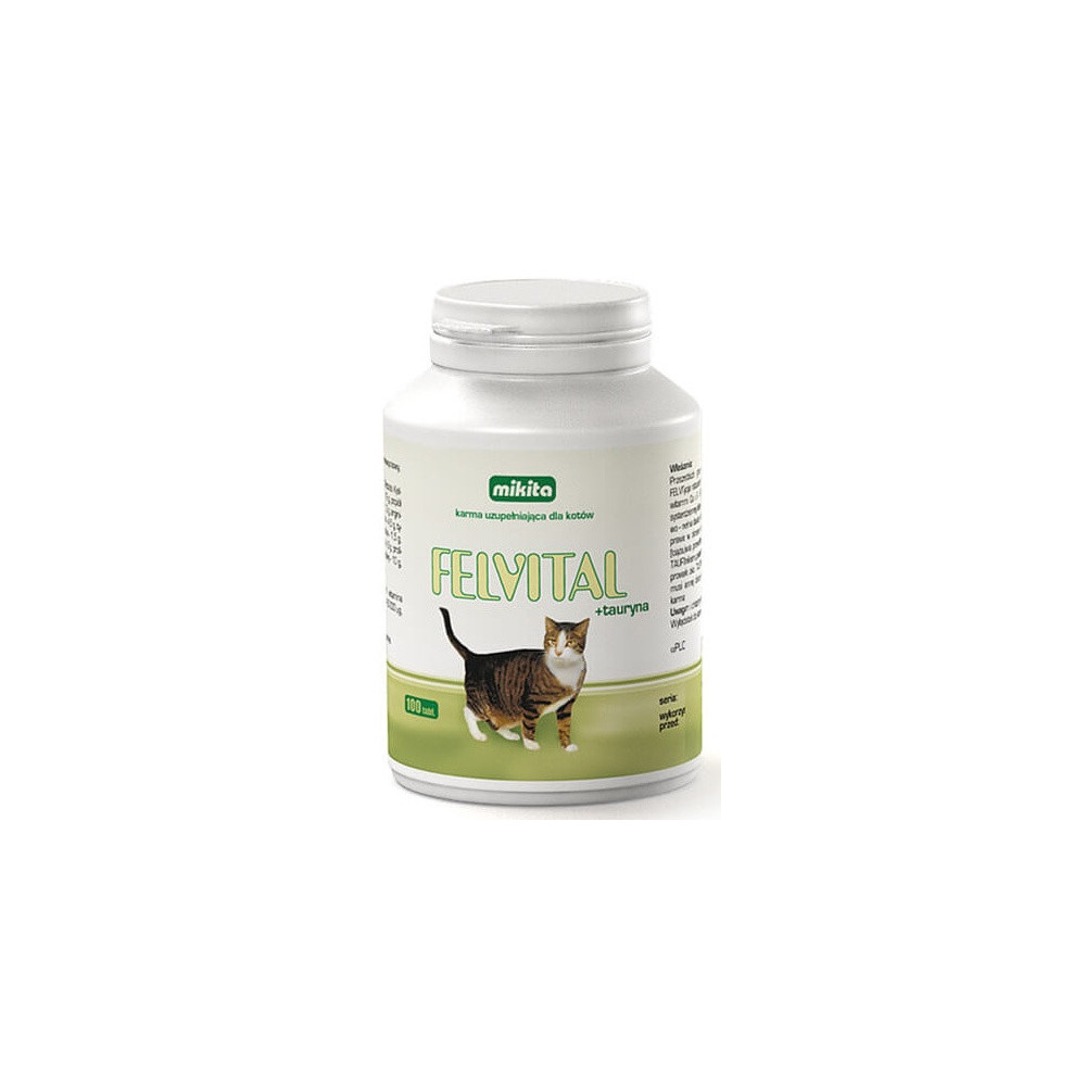 Mikita Felvital + Tauryna 100 tabletek