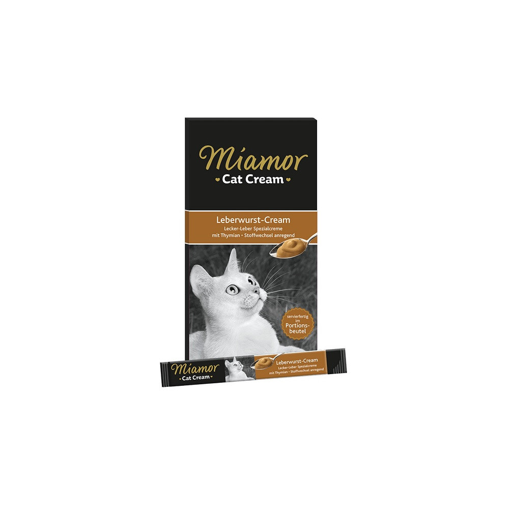 Miamor Cat Confect Leberwurst Cream 6x15g