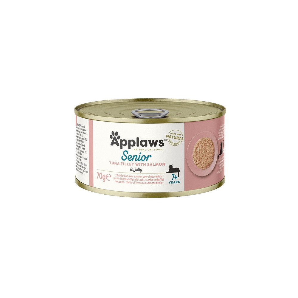 Applaws puszka dla kota Senior tuńczyk & łosoś 70g