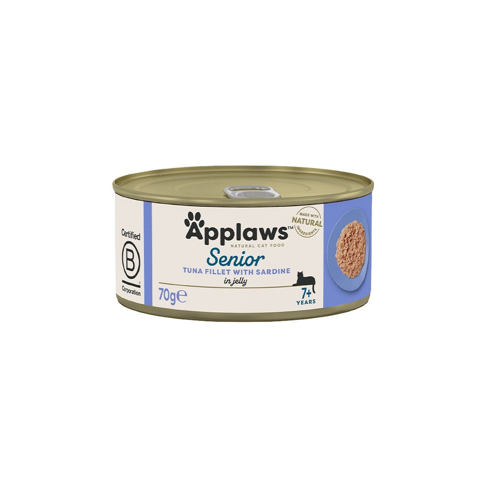 Applaws puszka dla kota Senior tuńczyk & sardynka 70g