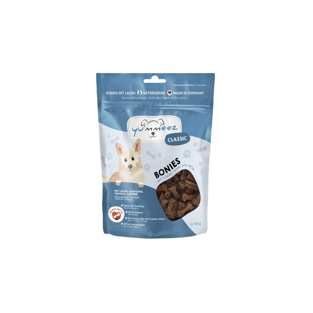 Yummeez bezzbożowe Kosteczki Łososiowe 175g