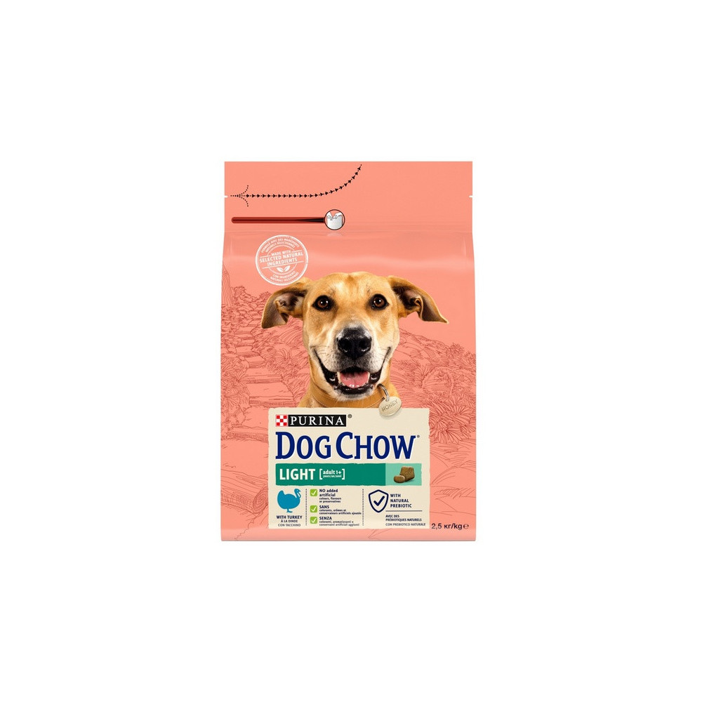 Purina Dog Chow Light Turkey 2,5kg