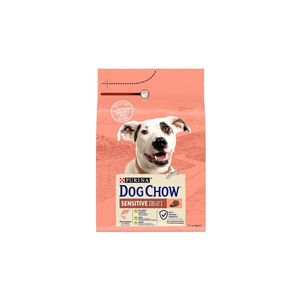 Purina Dog Chow Adult Sensitive Łosoś 2,5kg