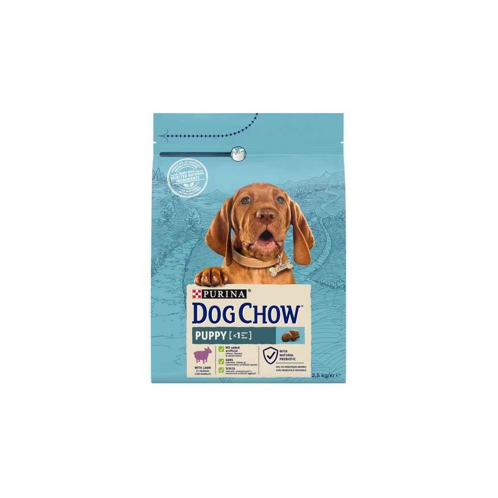 Purina Dog Chow Puppy Jagnięcina 2,5kg