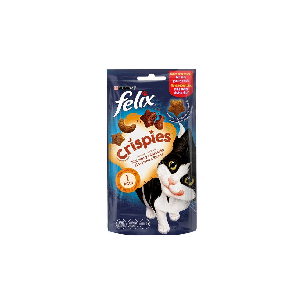 Felix Crispies Wołowina i Kurczak 45g