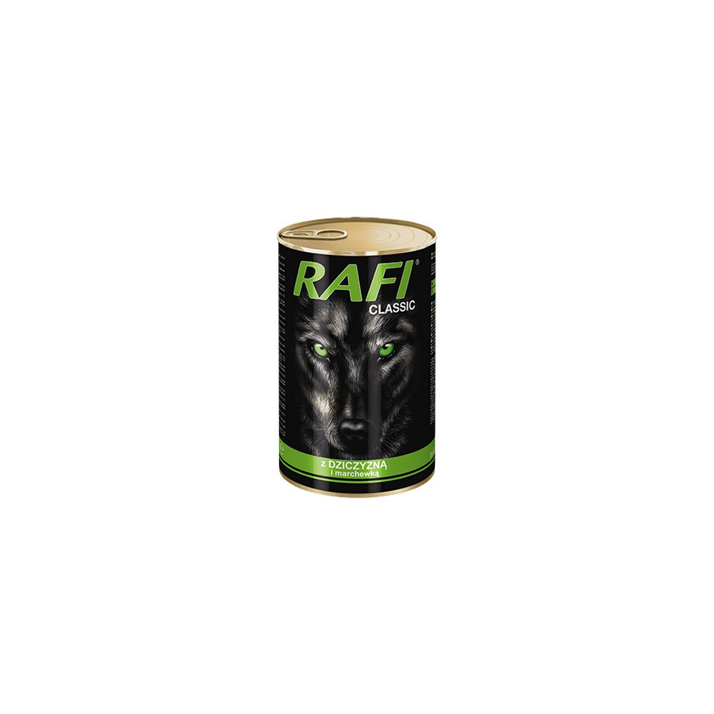 Rafi Pies Classic Dziczyzna i marchewka w sosie 1240g