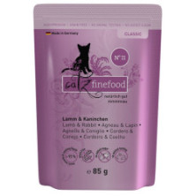 Catz Finefood Classic N.11 Jagnięcina i Królik saszetka 85g