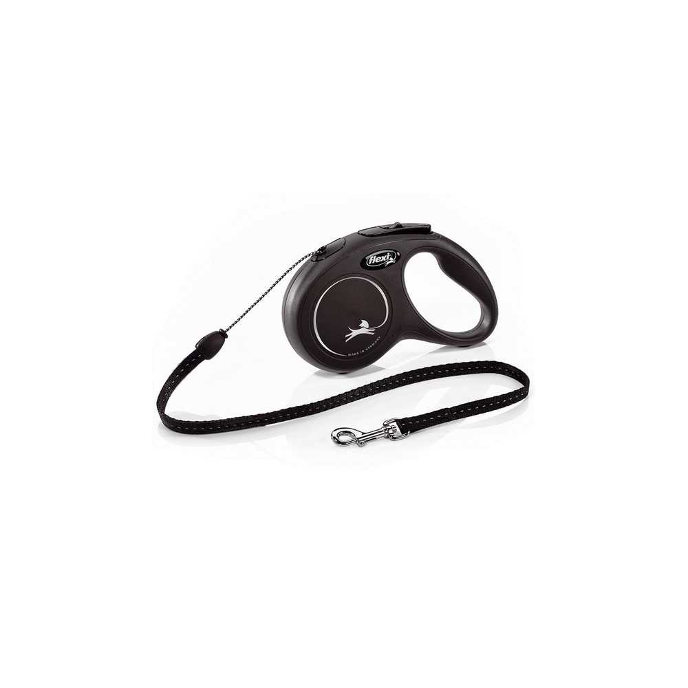 Flexi New Classic Smycz linka S 5m czarna [FL-2528]