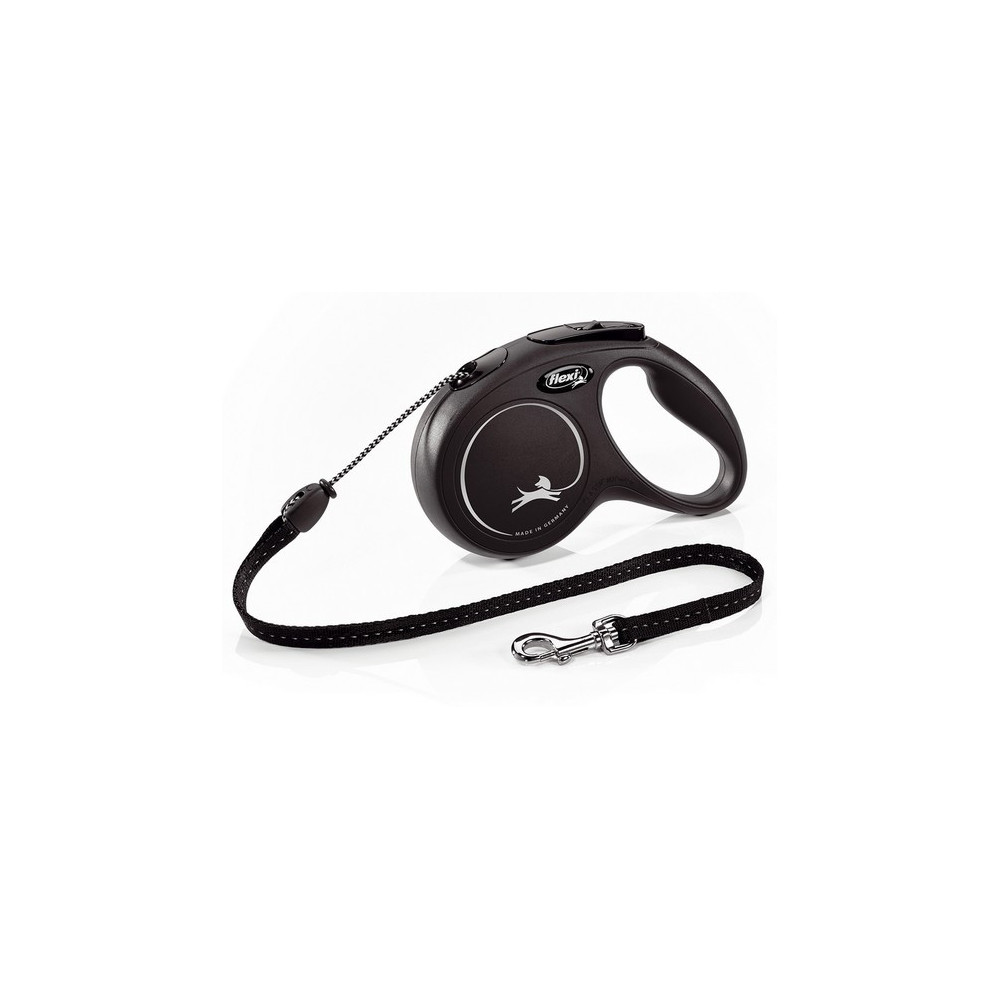 Flexi New Classic Smycz linka M 5m czarna [FL-2627]
