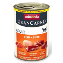 Animonda GranCarno Original Adult Rind Huhn Wołowina + Kurczak puszka 400g
