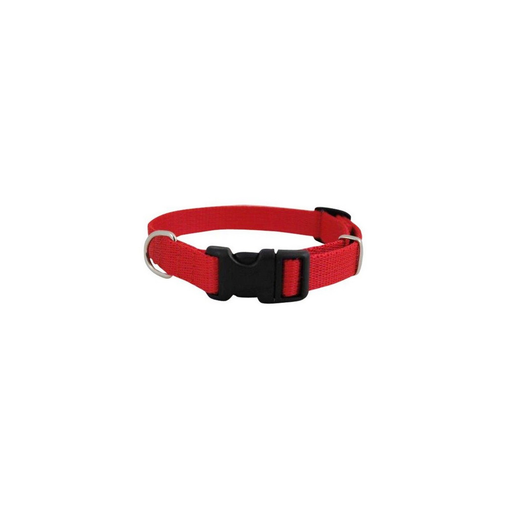 CHABA Obroża taśma regulowana 16mm x 40cm czerwona