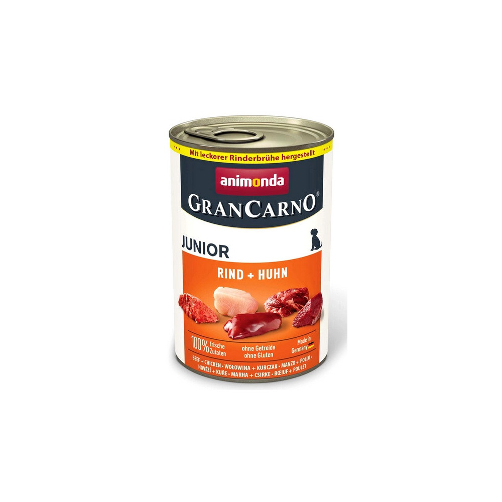 Animonda GranCarno Original Junior Rind Huhn Wołowina + Kurczak puszka 400g